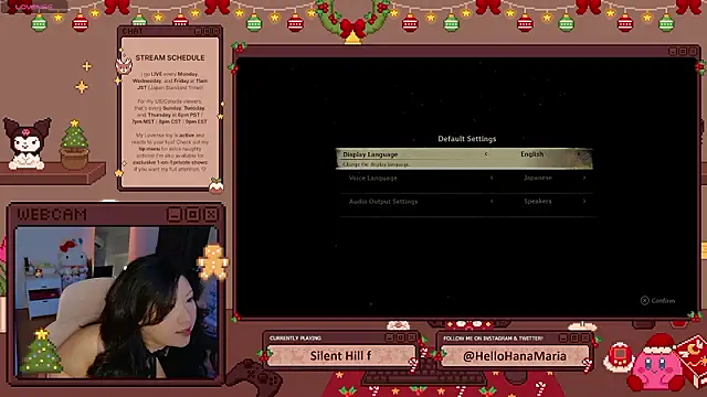 HanaMaria online show from 11-26-25, 02:23