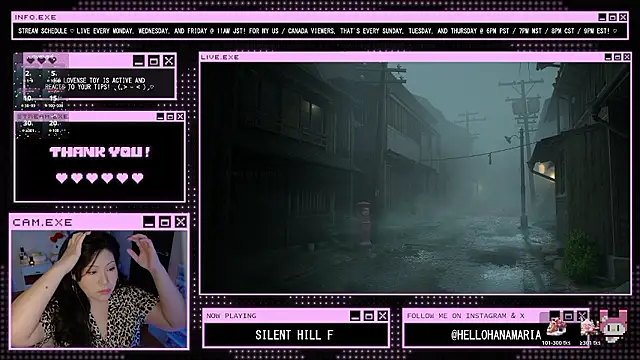 HanaMaria online show from 11-28-25, 02:14