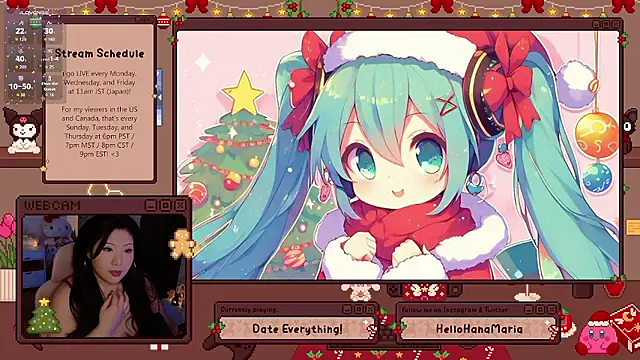 HanaMaria online show from 12-22-25, 02:19