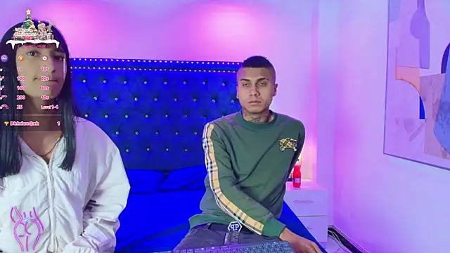 Snapshot of Damian_and_roxanne chatting on 12-16-25, 12:43 Damian and roxanne online show from 12-16-25, 12:43