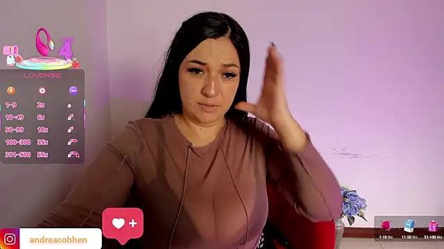 Snapshot of andrea-cohen chatting on 10-14-25, 02:29 andrea-cohen online show from 10-14-25, 02:29