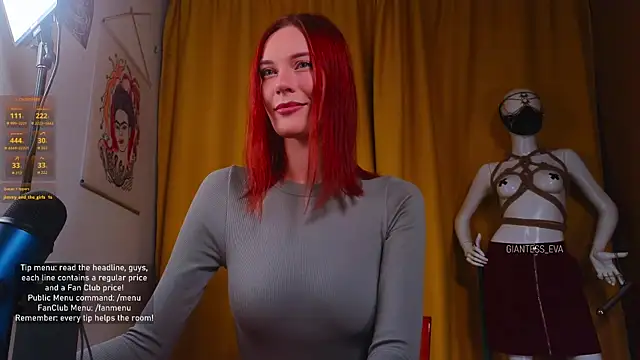 Giantess Eva online show from 11-12-25, 05:46