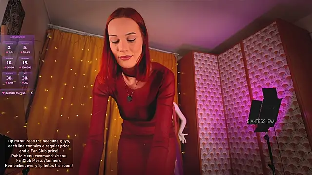 Giantess Eva online show from 03-21-26, 04:10