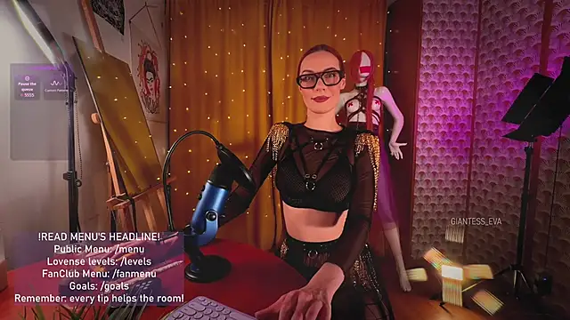 Giantess Eva online show from 05-14-26, 07:09
