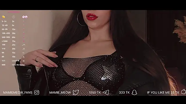 Mamiemeow online show from 01-25-25, 03:30