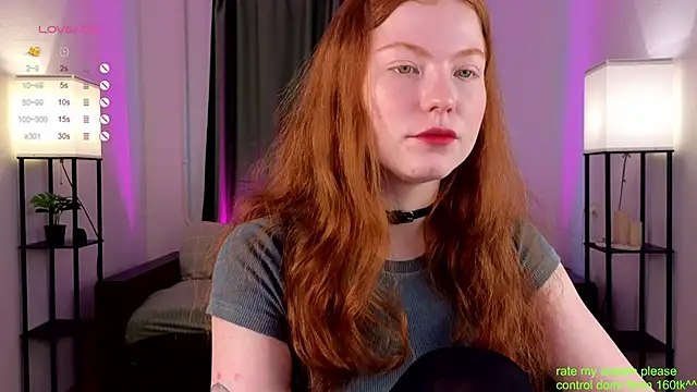 Snapshot of GingerCute chatting on 11-14-25, 06:01 GingerCute online show from 11-14-25, 06:01