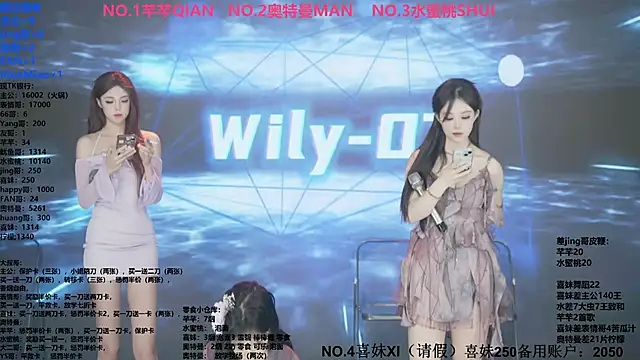 Snapshot of Wily-07 chatting on 11-28-25, 11:29 Wily-07 online show from 11-28-25, 11:29