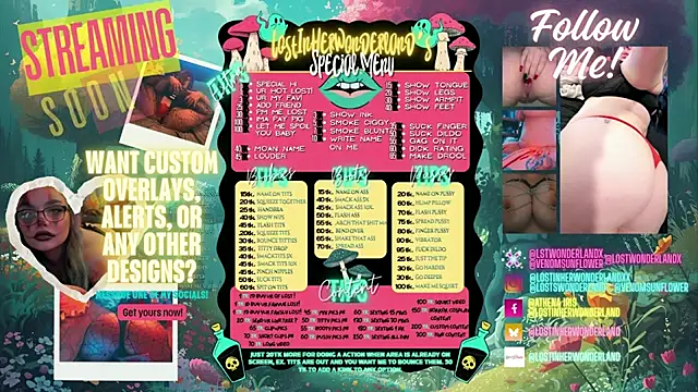 lostinherwonderland online show from 11-13-25, 09:03