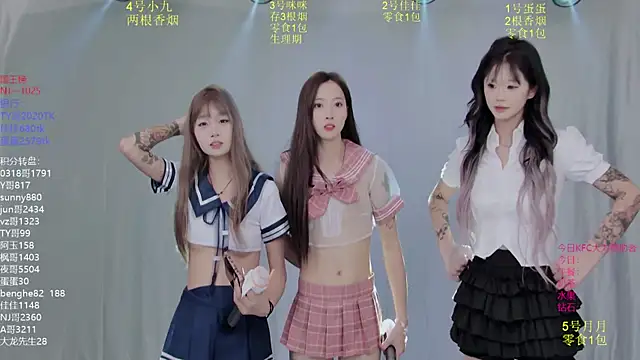 Snapshot of RXT-02 chatting on 12-03-25, 10:19 RXT-02 online show from 12-03-25, 10:19