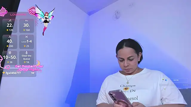 Snapshot of jimena_chic1 chatting on 12-03-25, 07:45 jimena chic1 online show from 12-03-25, 07:45