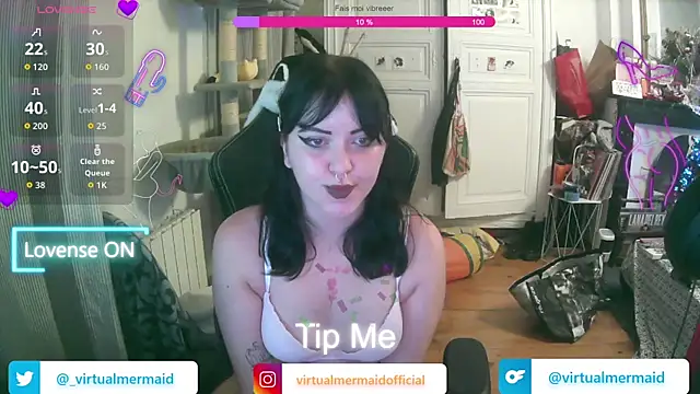 Snapshot of Virtualmermaidofficial chatting on 12-15-25, 07:18 Virtualmermaidofficial online show from 12-15-25, 07:18