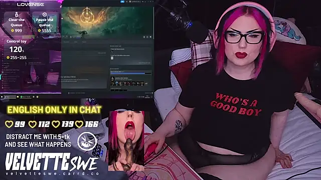 VelvetteSWE online show from 08-07-26, 05:15