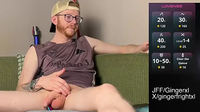 Snapshot of Gingerxl8 chatting on 06-18-26, 12:11 Gingerxl8 online show from 06-18-26, 12:11