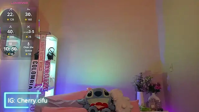 Snapshot of CherrySeraphine1 chatting on 07-11-26, 07:16 CherrySeraphine1 online show from 07-11-26, 07:16