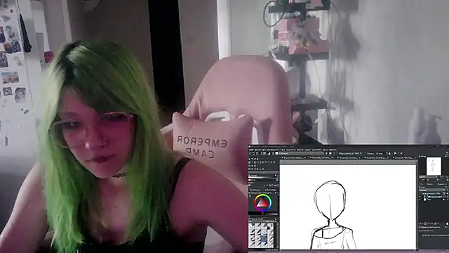 Snapshot of Green_angel chatting on 06-18-26, 10:52 Green angel online show from 06-18-26, 10:52