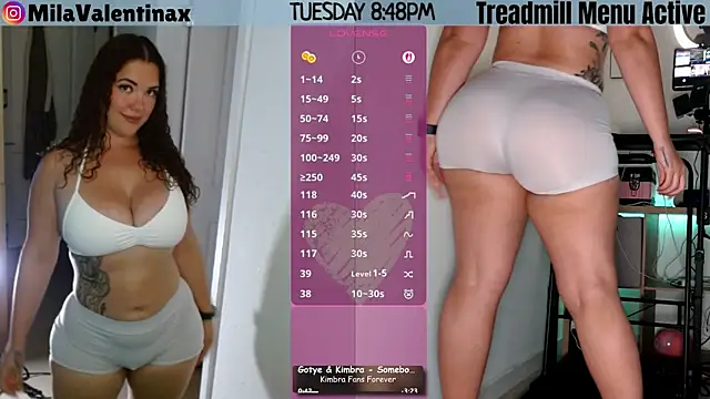 Snapshot of MilaValentina chatting on 04-29-26, 12:48 MilaValentina online show from 04-29-26, 12:48
