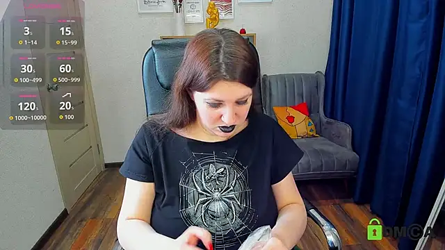 Black Black Rose online show from 11-16-25, 08:36