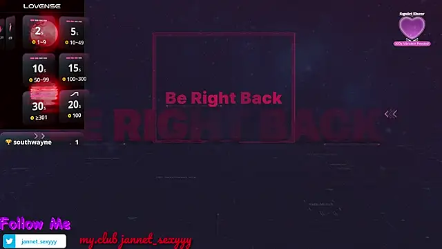 Snapshot of JannetPie chatting on 10-24-25, 08:05 JannetPie online show from 10-24-25, 08:05