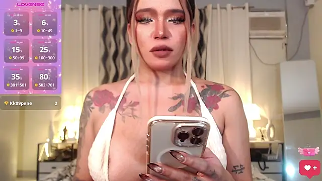 Evalyn Shemale online show from 09-18-25, 01:18