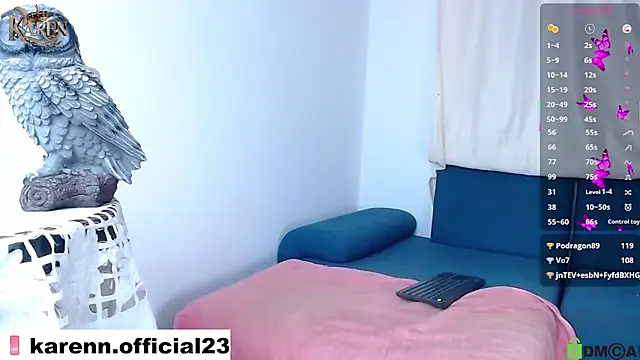 karen sofia  online show from 03-20-25, 02:19