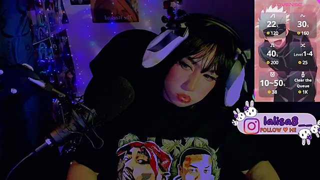 lalisa8 online show from 01-19-25, 04:22