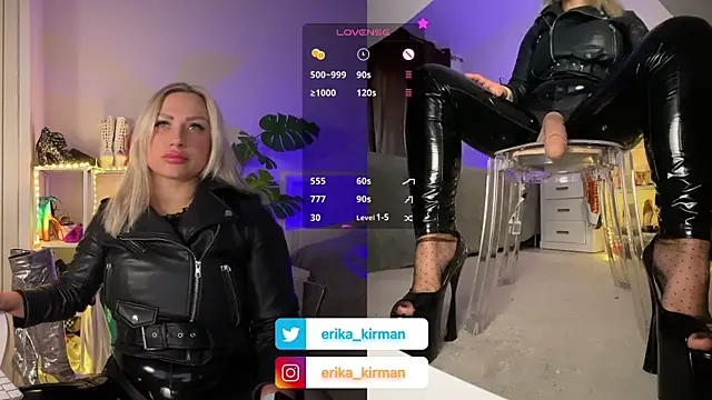 Snapshot of Erika_Kirman chatting on 01-25-25, 01:08 Erika Kirman online show from 01-25-25, 01:08