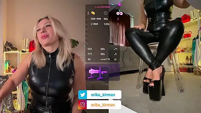 Snapshot of Erika_Kirman chatting on 01-31-25, 03:22 Erika Kirman online show from 01-31-25, 03:22