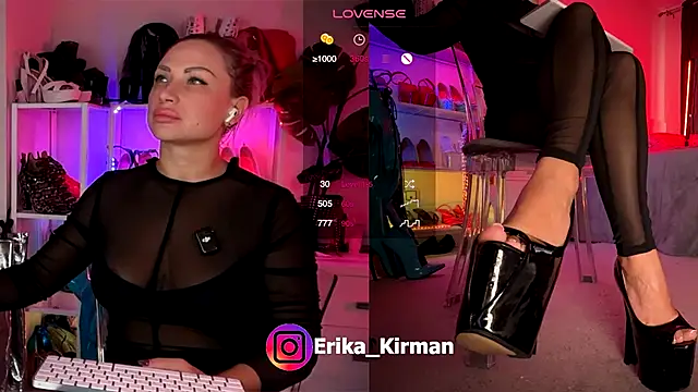 Erika Kirman online show from 10-26-25, 09:26