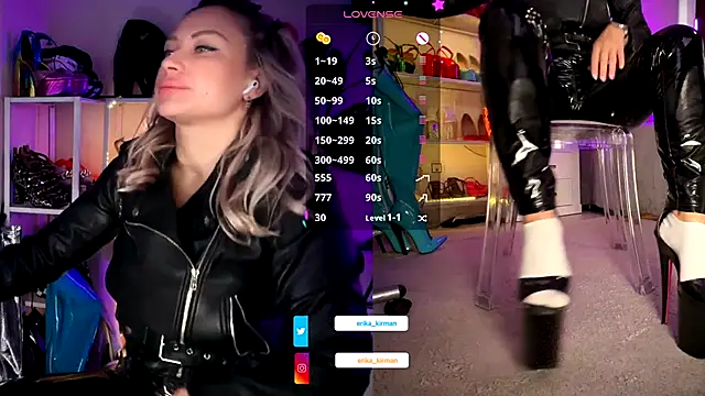 Snapshot of Erika_Kirman chatting on 12-14-25, 11:04 Erika Kirman online show from 12-14-25, 11:04