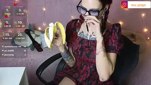 Ginger Stay online show from 02-04-25, 06:49