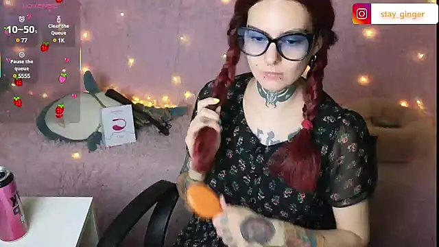 Ginger Stay online show from 02-18-25, 08:58