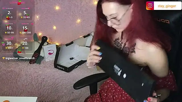 Ginger Stay online show from 03-08-25, 10:11