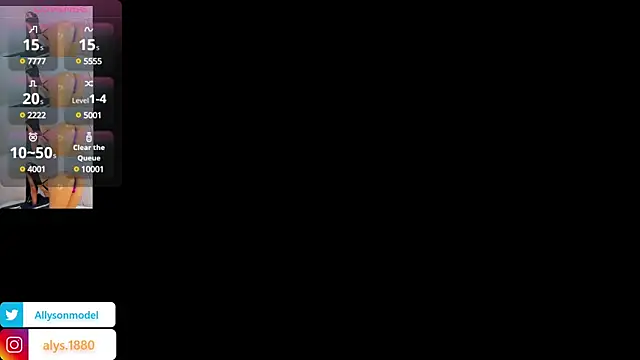 alysson 18 online show from 02-14-25, 01:18