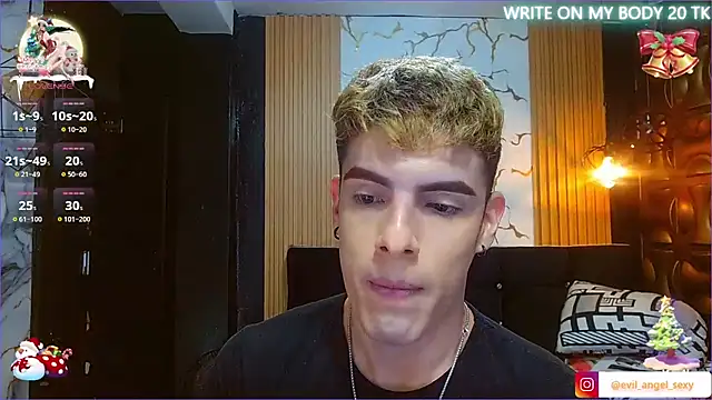 angel sexyevil online show from 12-21-25, 12:23