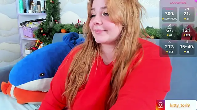 Tori cat online show from 12-26-24, 01:10