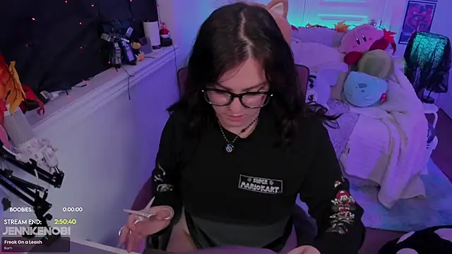 JennKenobi online show from 10-21-25, 02:51