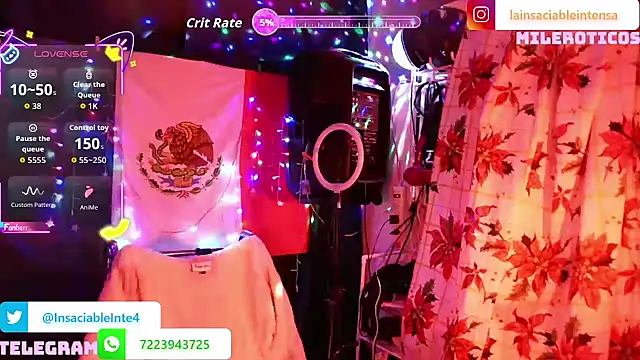 LaInsaciableIntensa online show from 02-07-26, 01:20