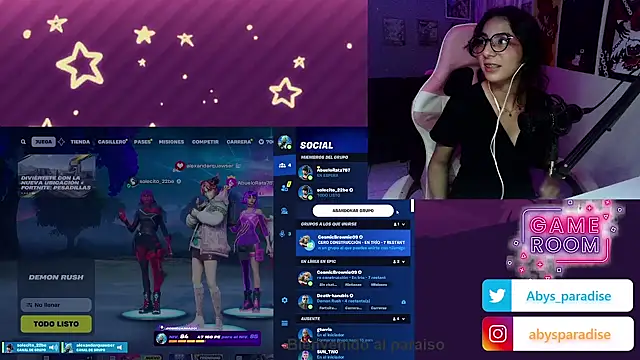 Abysparadise online show from 10-19-25, 04:35