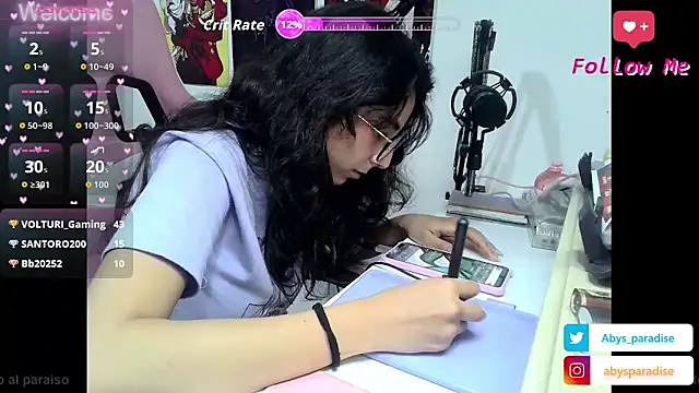 Abysparadise online show from 11-12-25, 05:52