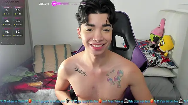 Snapshot of santy7v7 chatting on 02-25-25, 01:06 santy7v7 online show from 02-25-25, 01:06