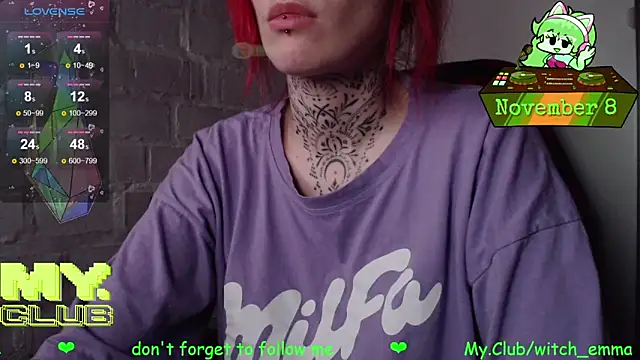 Witch Emma online show from 11-08-25, 10:37