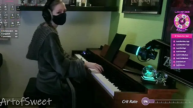 ArtofSweet online show from 12-09-24, 12:12