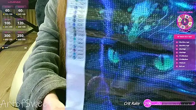 ArtofSweet online show from 01-08-25, 08:29