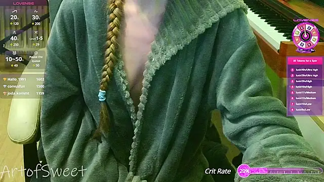 ArtofSweet online show from 01-18-25, 12:02