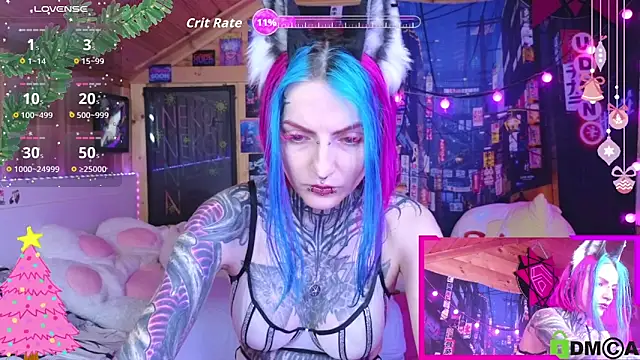 Snapshot of NekoCyber chatting on 12-20-25, 05:14 NekoCyber online show from 12-20-25, 05:14