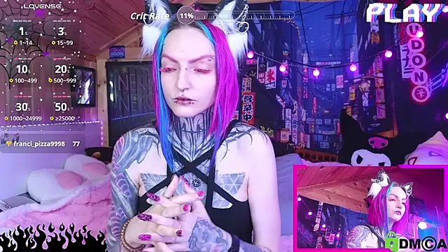 Snapshot of NekoCyber chatting on 02-11-26, 05:12 NekoCyber online show from 02-11-26, 05:12