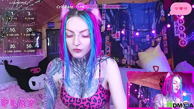 Snapshot of NekoCyber chatting on 02-28-26, 04:57 NekoCyber online show from 02-28-26, 04:57